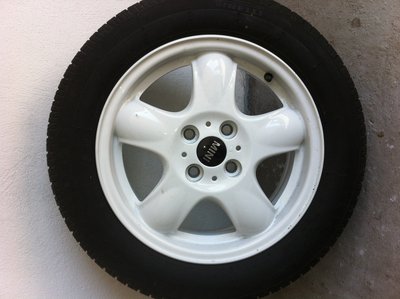 Jante aliaj Mini Cooper + anvelope